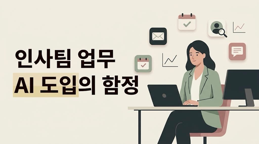 인사팀 업무, AI 도입의 함정
